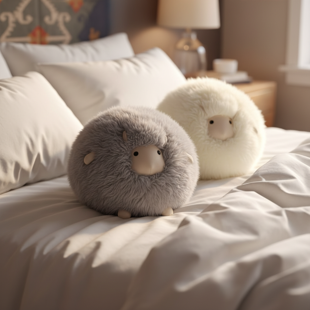 Rotund Sheep Cushions (Ready in October)