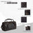 Large Leather Weekender Bag