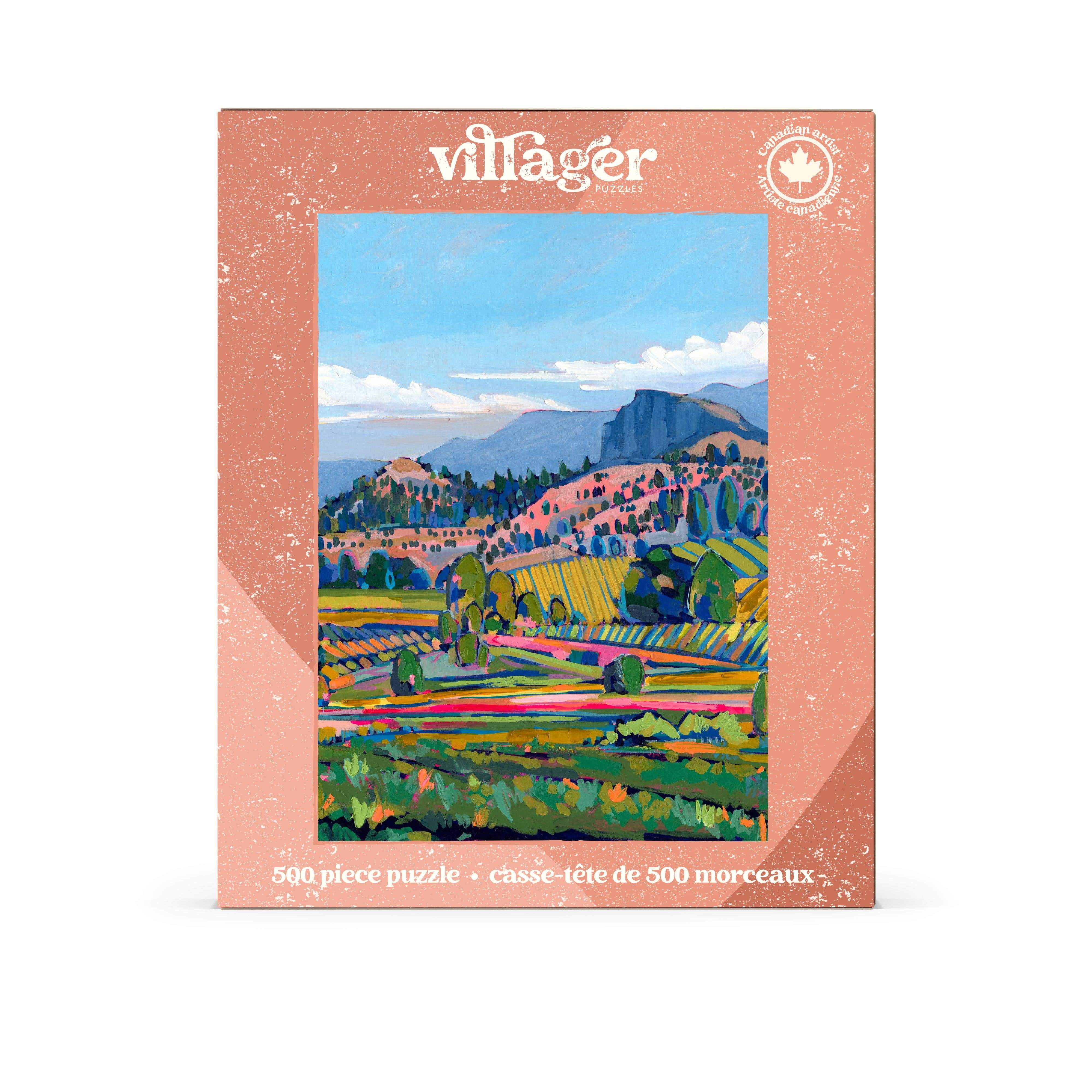Wine Country | 500-Piece Jigsaw Puzzle | Designed in Canada