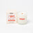 Milkgjar assless chaps scented coconut soy candle in frosted glass with red saddle leather branding 8oz