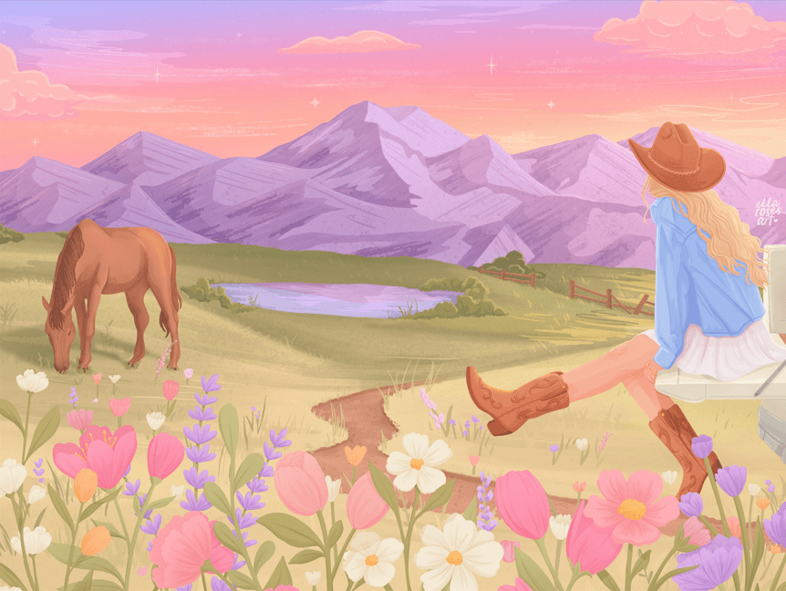 Rockies Meadow | 250 Piece Jigsaw Puzzle | Designed in Canada