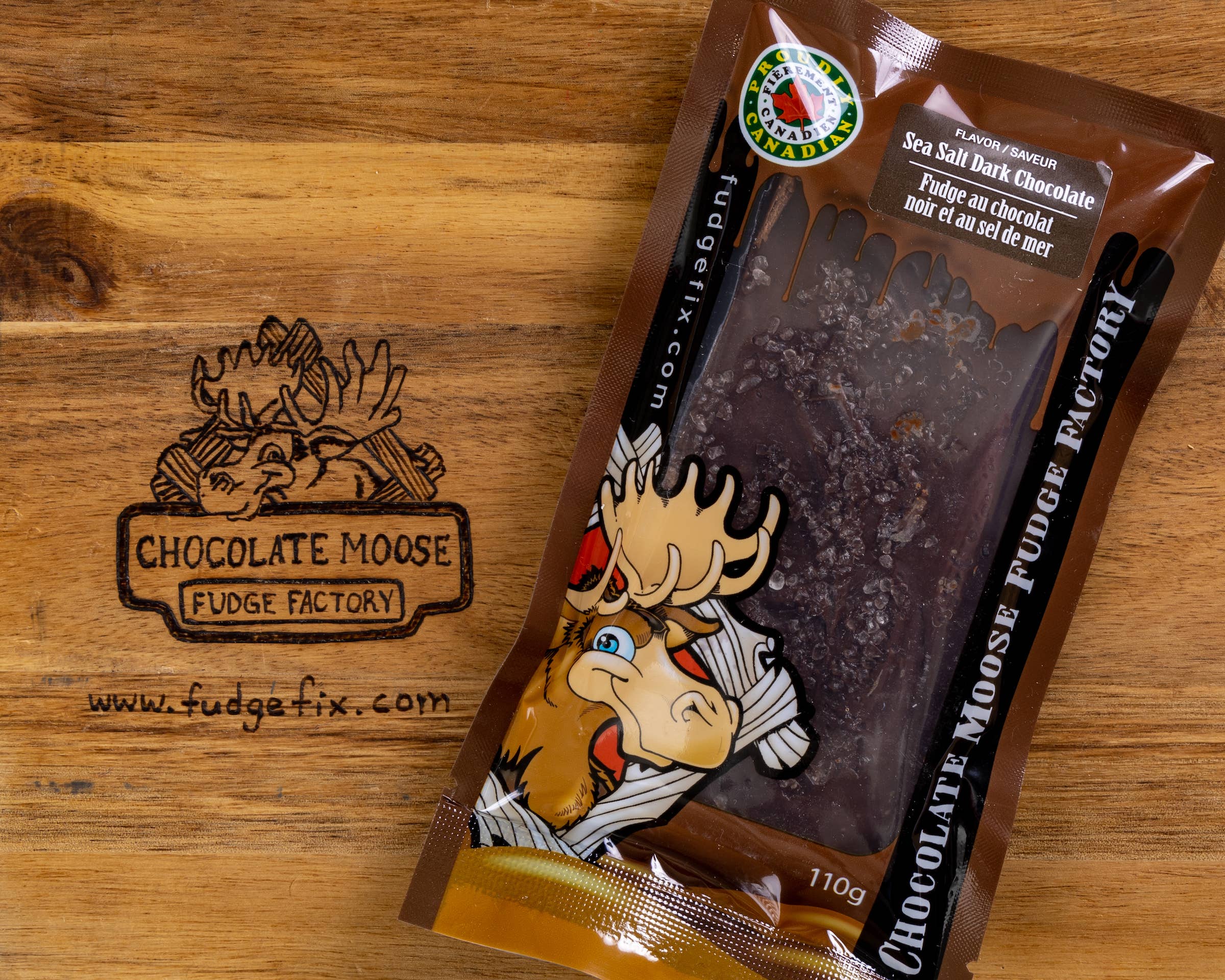 Fudge - Salted Dark Chocolate 110g