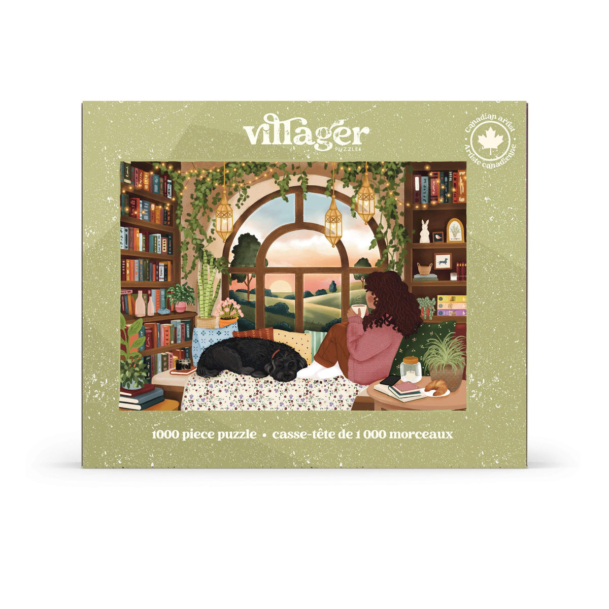 Book Nook | 1000-Piece Jigsaw Puzzle | Designed in Canada