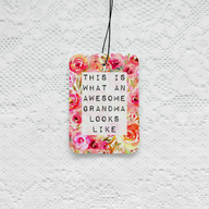 Awesome Grandma Car Air Freshener