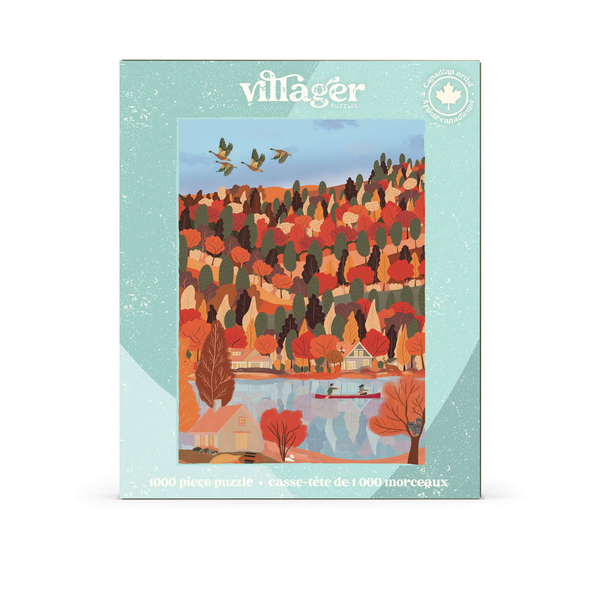 Changing Seasons | 1000-Piece Jigsaw Puzzle | Designed in Canada