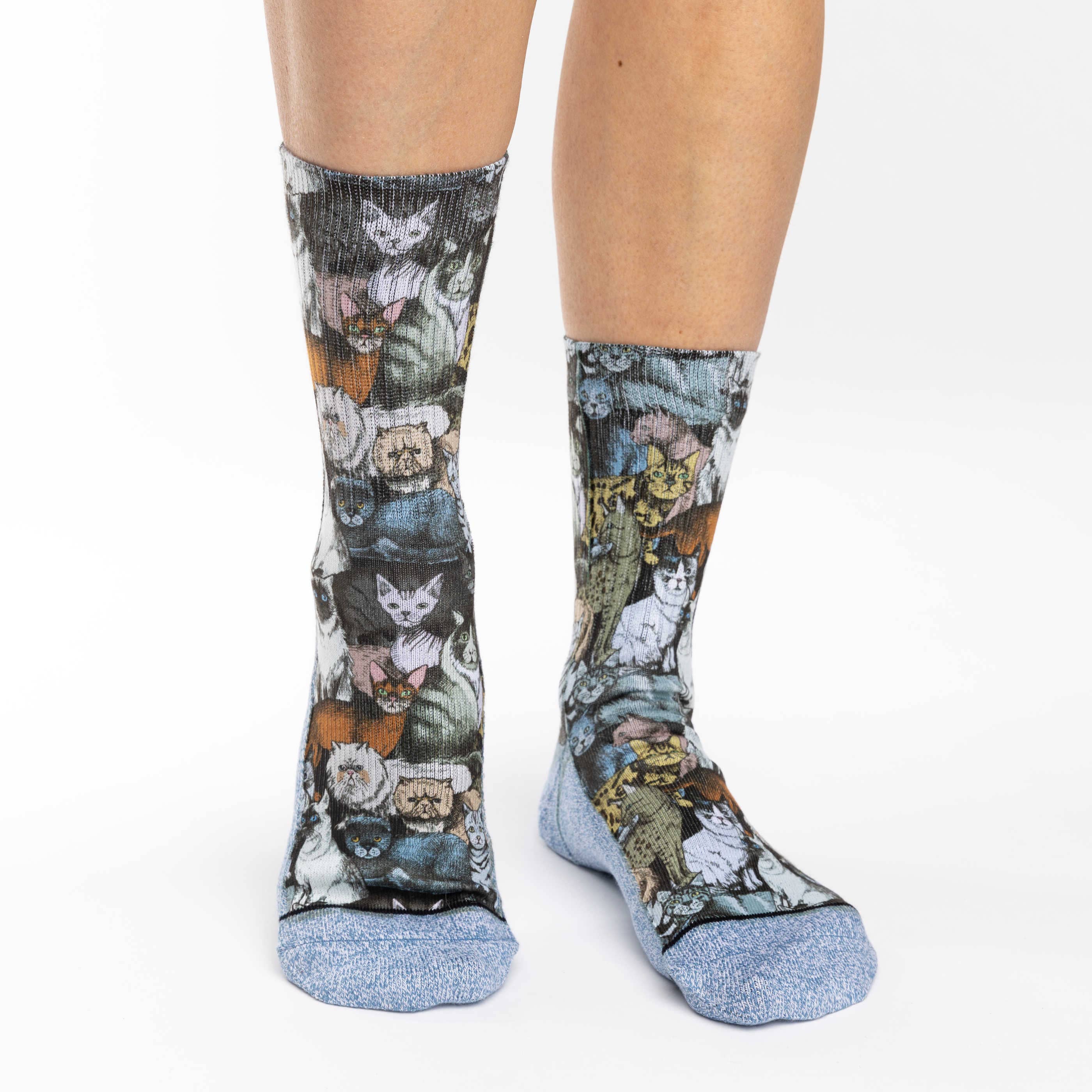 Chaussettes Femme Fantaisie Chats