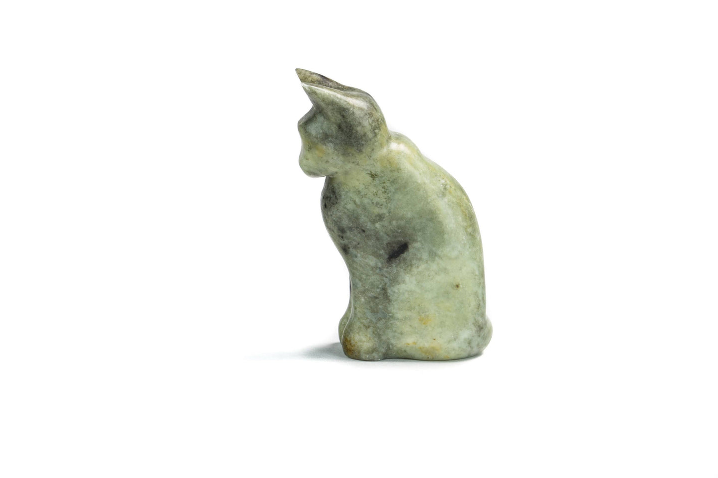 Kit de sculpture de chat en pierre ollaire