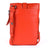 Greenwood Saffron Leather Phone Crossbody Bag