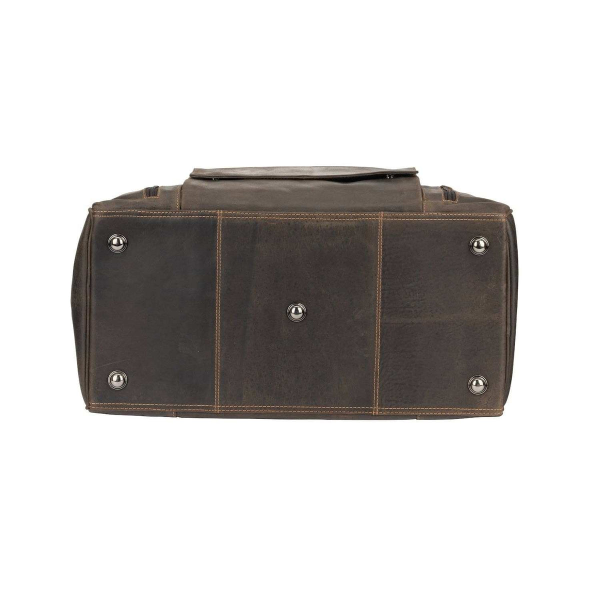 Large Leather Weekender Bag