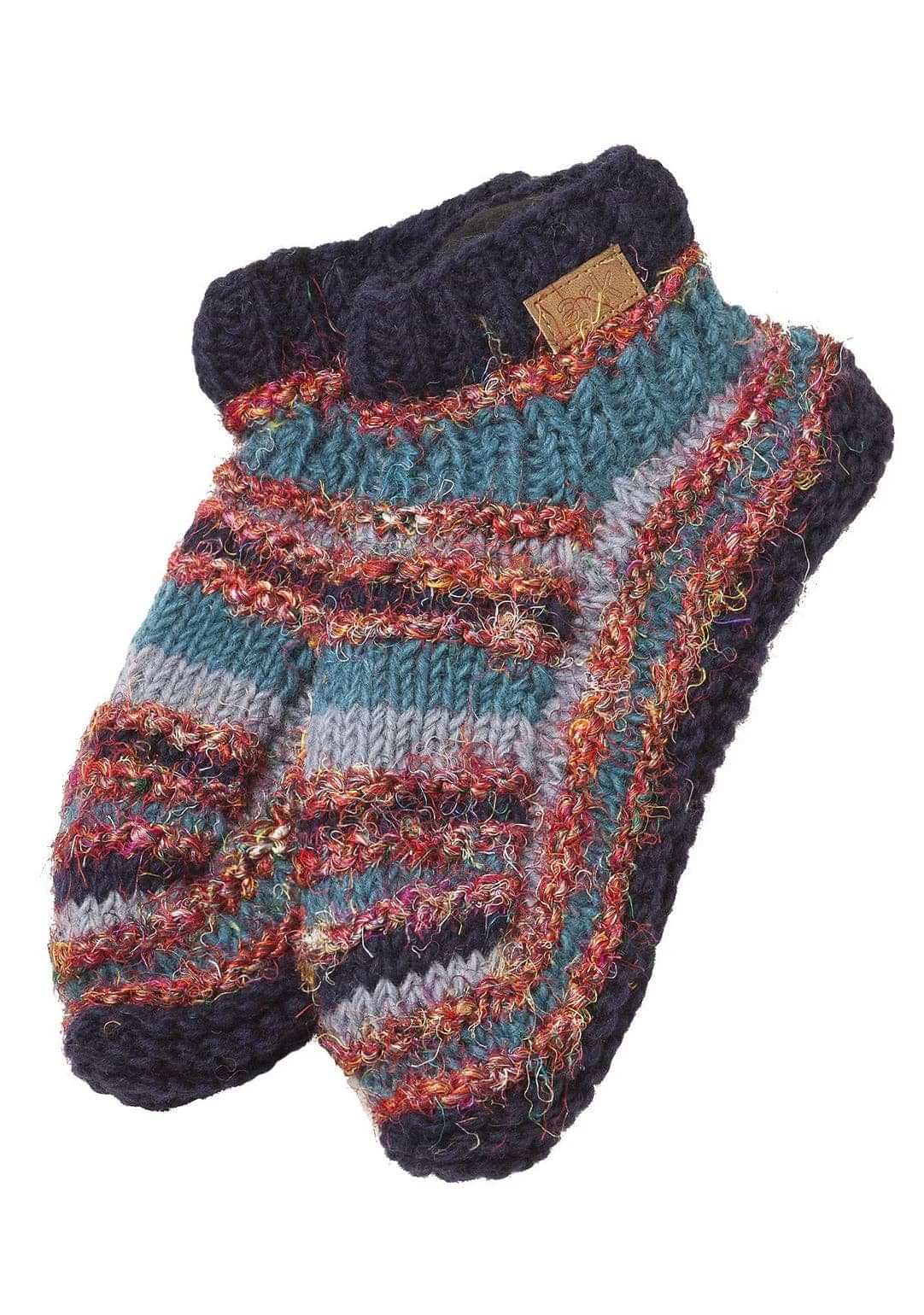 Woolen Swool Stripe Adult Booties