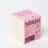 Pink and cream milkjar scented candle box dandy mahogany firewood pine scent made with coconut soy by angus oliver