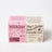 Pink rectangular milkjar box with thumbs-up label for dandy mahogany firewood pine coconut soy candle by angus oliver