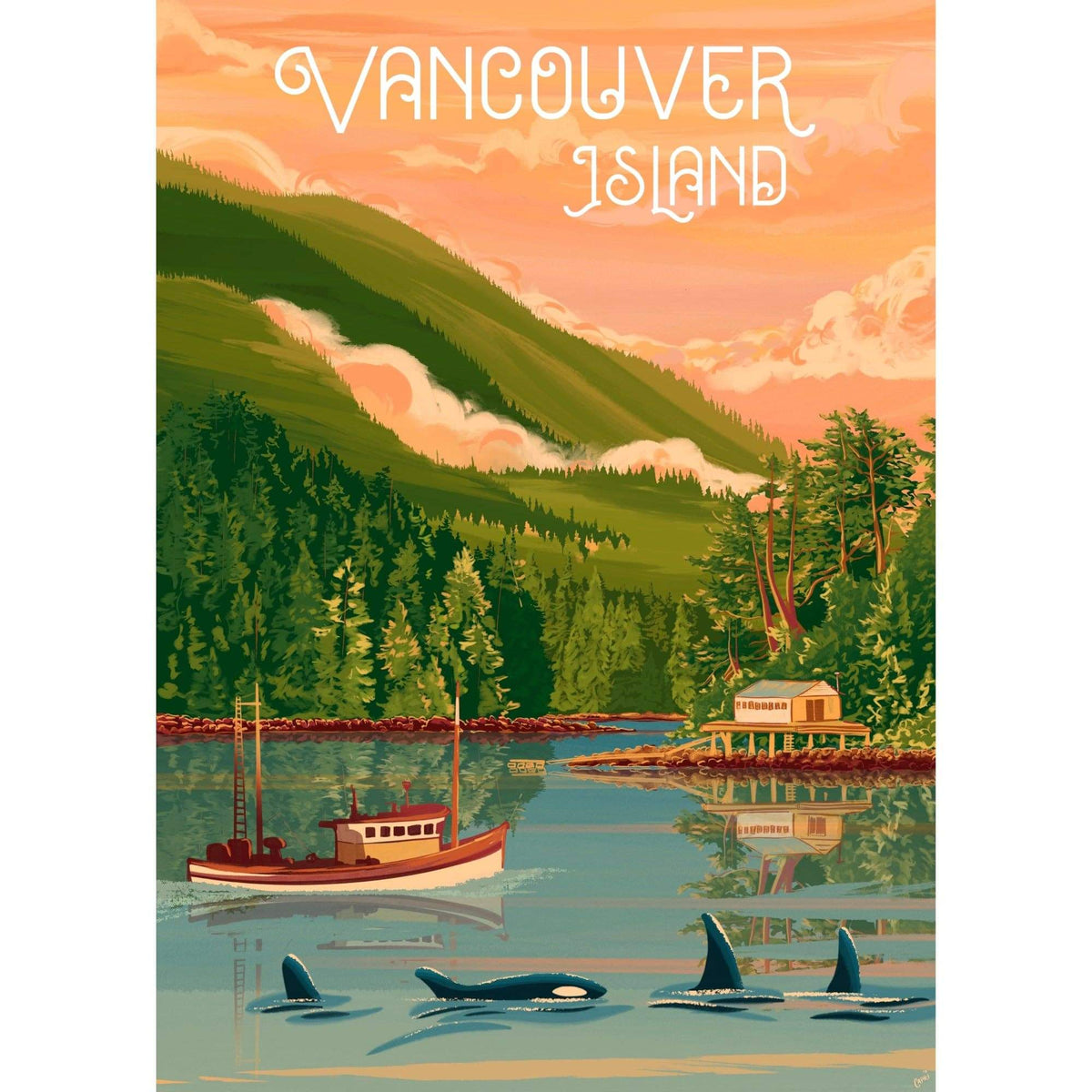 Vancouver Island | 1000-Jigsaw Piece Puzzle | Designed in Canada