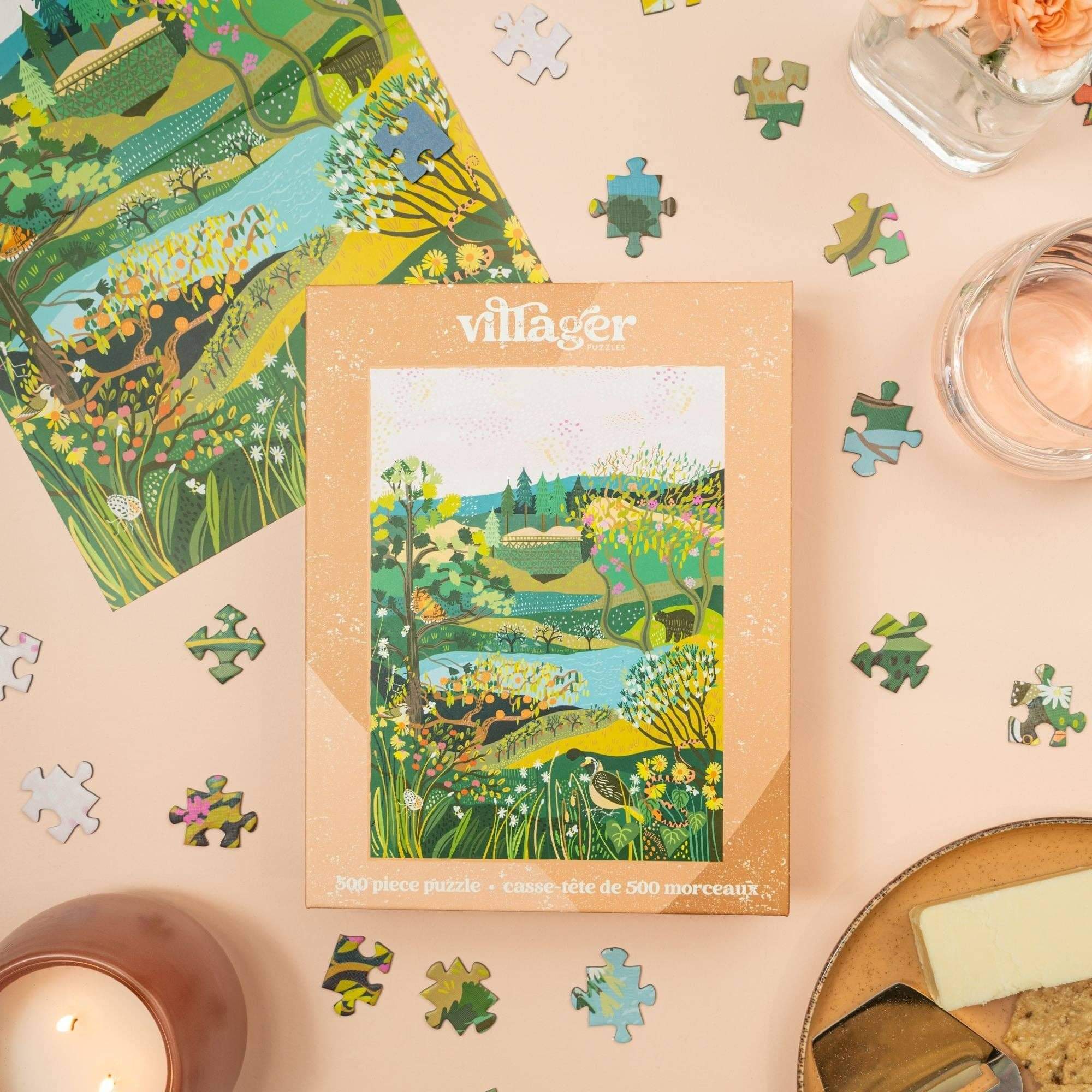 Okanagan Valley 500-Piece Jigsaw Puzzle | Designed in Canada