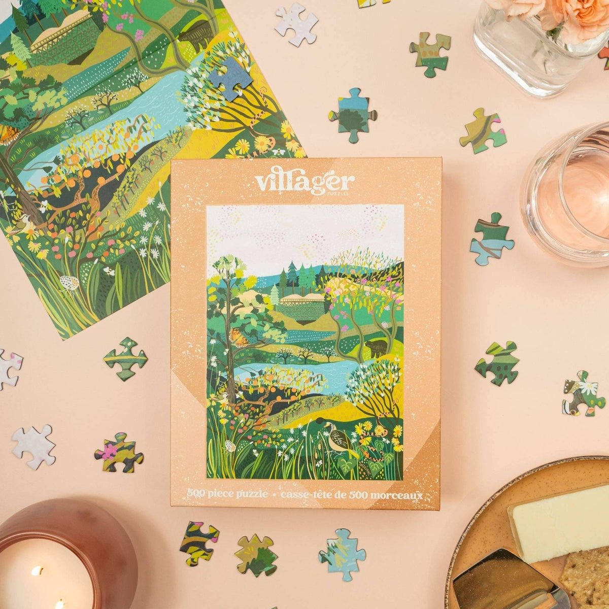 Okanagan Valley 500-Piece Jigsaw Puzzle | Designed in Canada