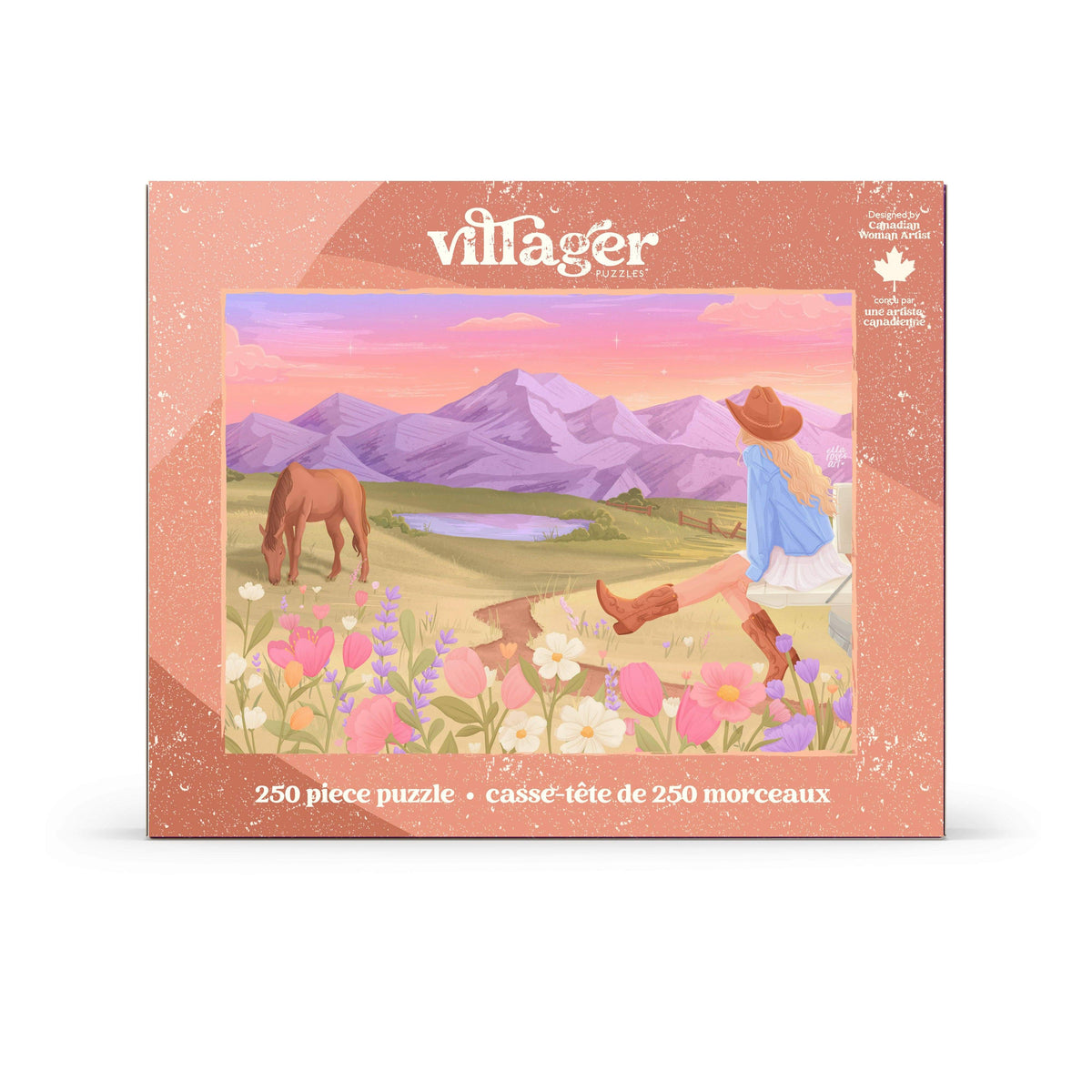 Rockies Meadow | 250 Piece Jigsaw Puzzle | Designed in Canada