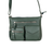 Mila Multi-Pocket Leather Crossbody Bag