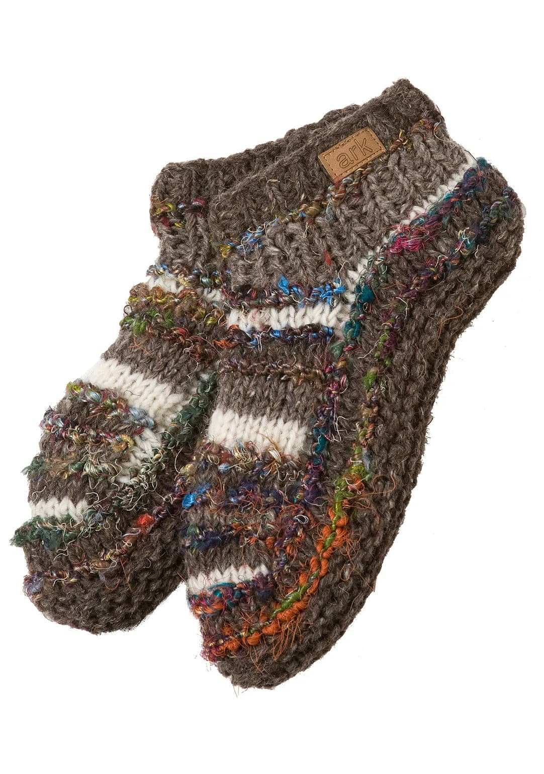 Woolen Swool Stripe Adult Booties