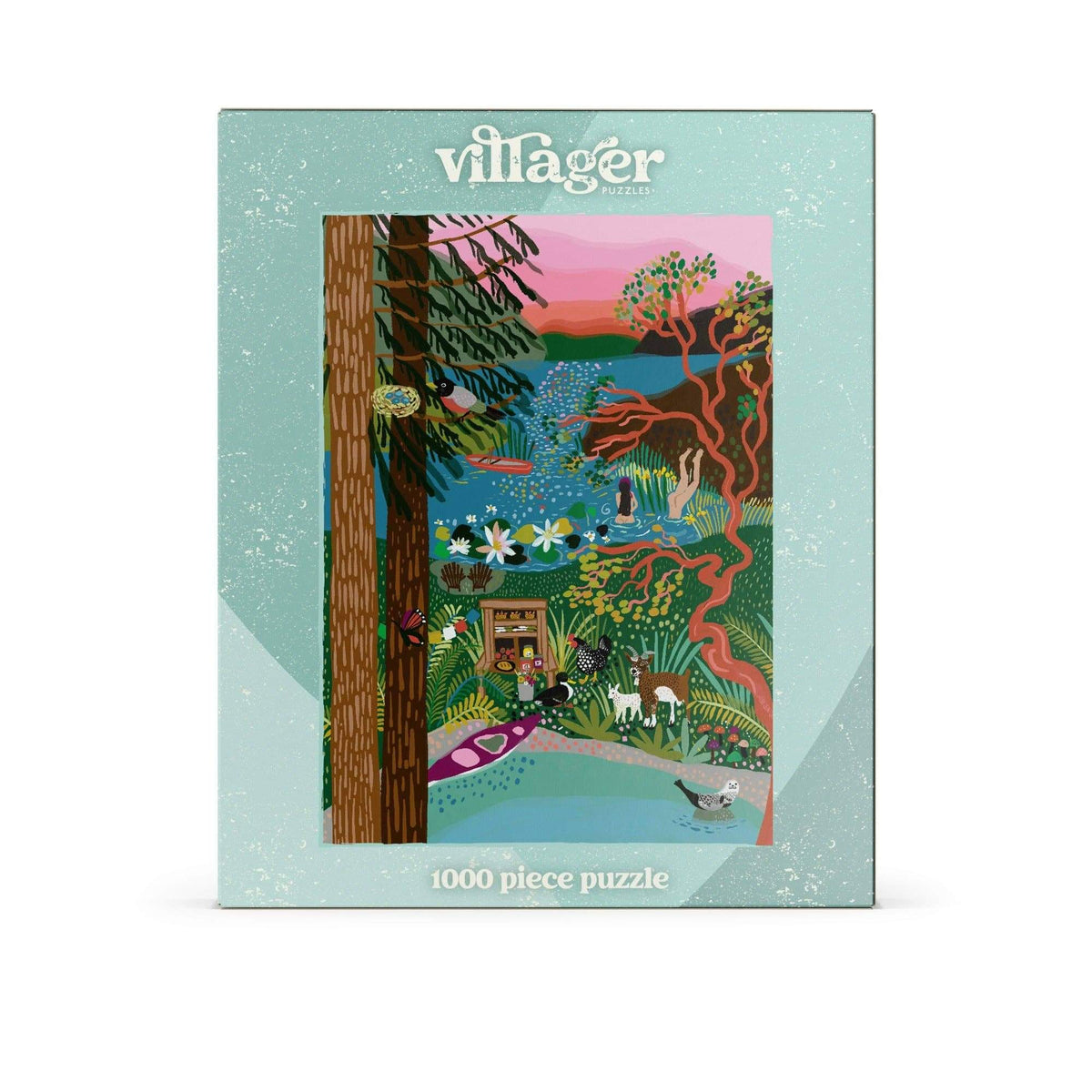 Salt Spring Island 1000-Piece Jigsaw Puzzle | Designed in BC Canada