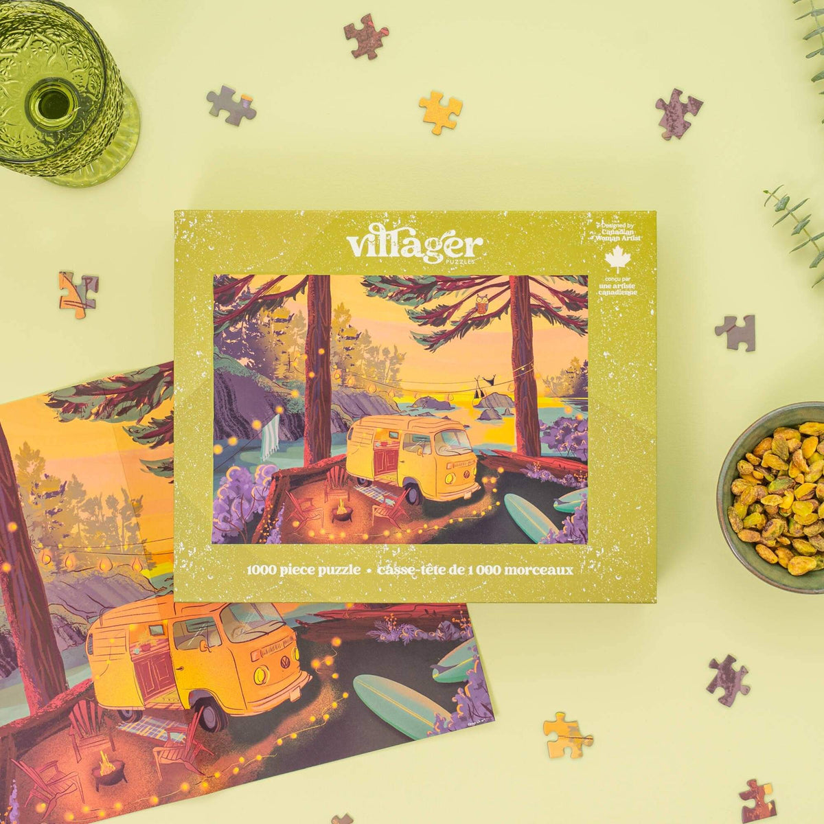 Twilight Campsite 1000-Piece Puzzle