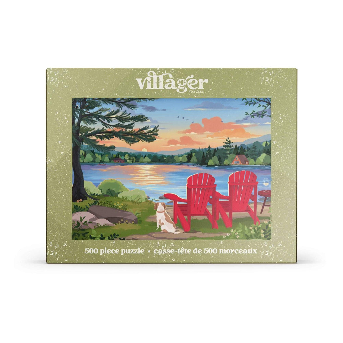 Cottage Country 500-Piece Jigsaw Puzzle | Designed in Ontario
