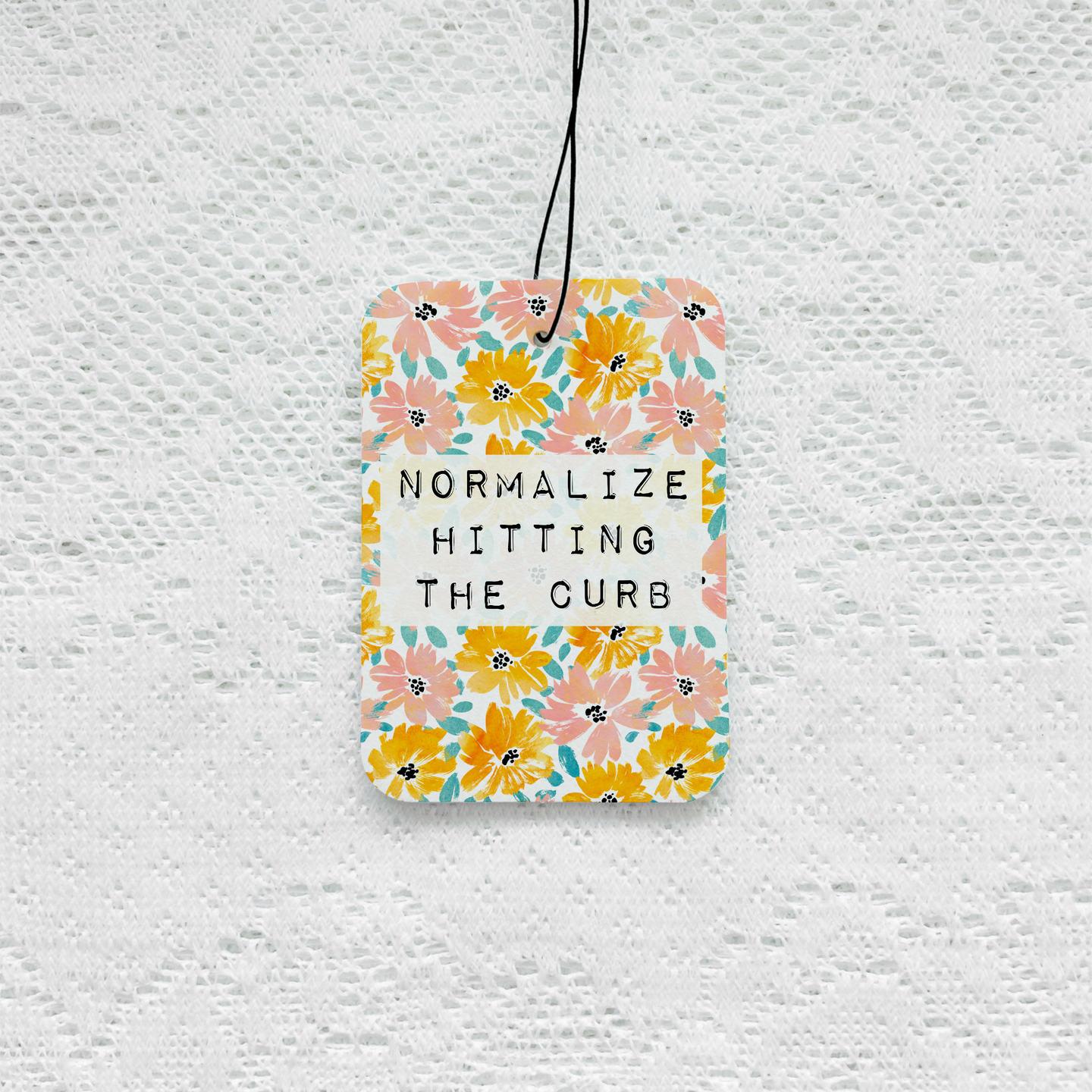 Normalize Hitting The Curb Car Air Freshener
