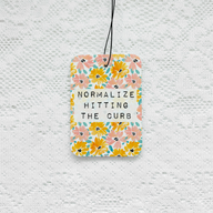 Normalize Hitting The Curb Car Air Freshener
