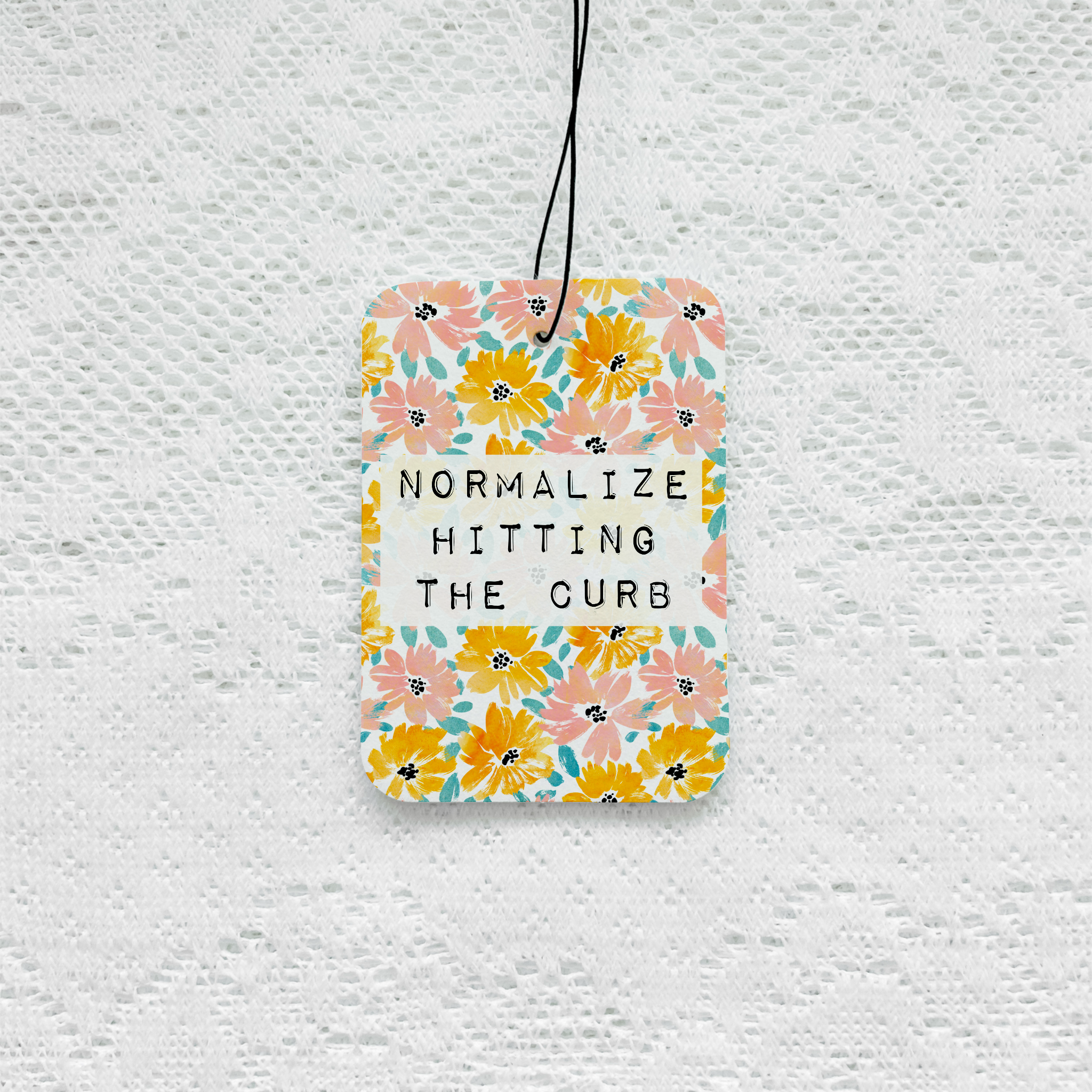 Normalize Hitting The Curb Car Air Freshener
