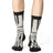 Men's Halloween, Skeleton Feet Socks