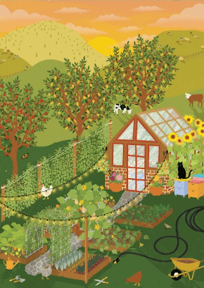 Hobby Farm | 500-Piece Jigsaw Puzzle | Designed in Canada