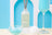 A frosted glass fresh laundry reed diffuser with minimal milkjar branding featuring french vanilla scent by angus oliver