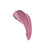 A shimmering rose gold metallic lip balm swatch with smooth glossy finish featuring zinc oxide for extra care