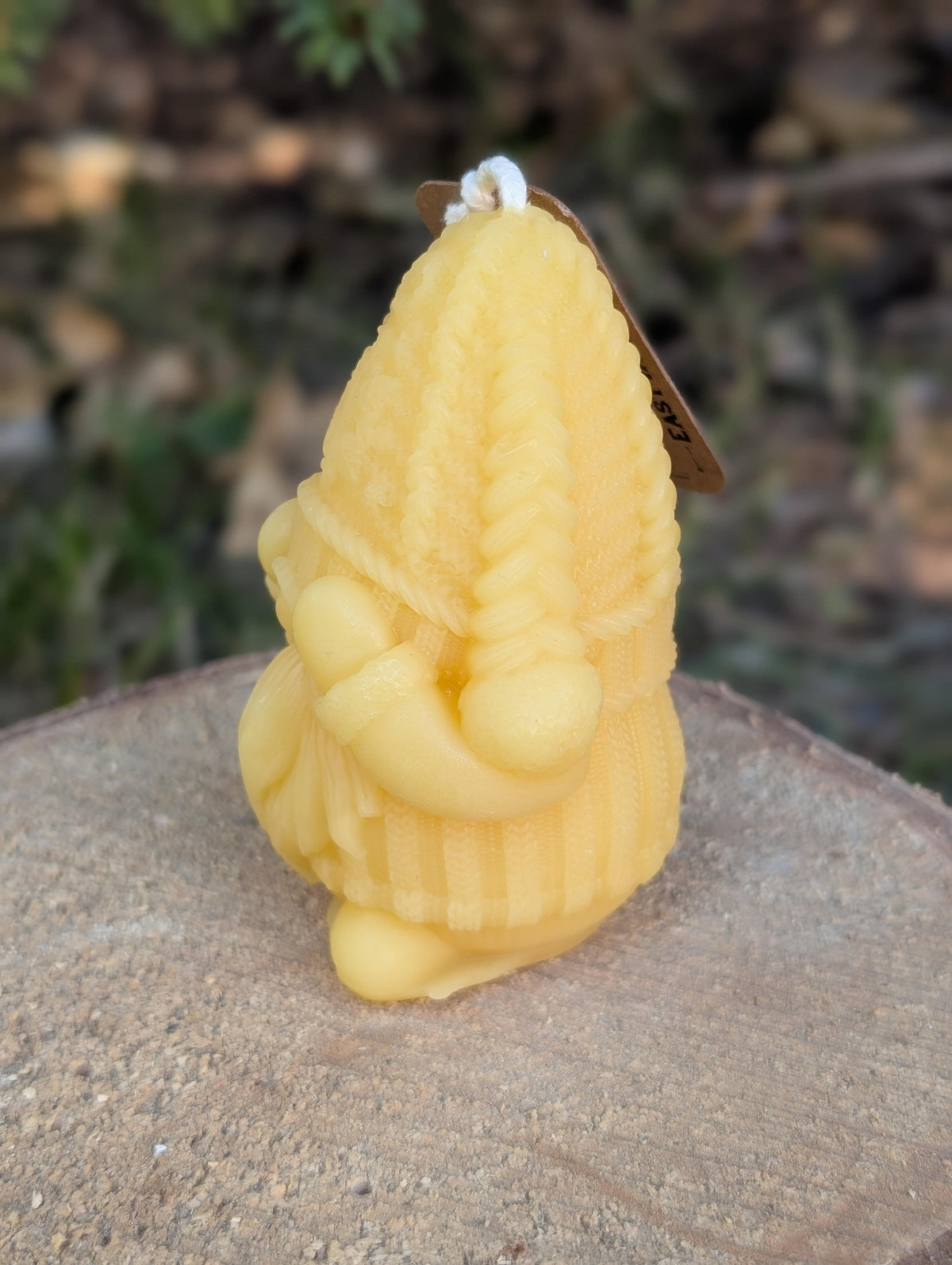 Gnome Candle / Nordic Nisse / 100% Beeswax Candle