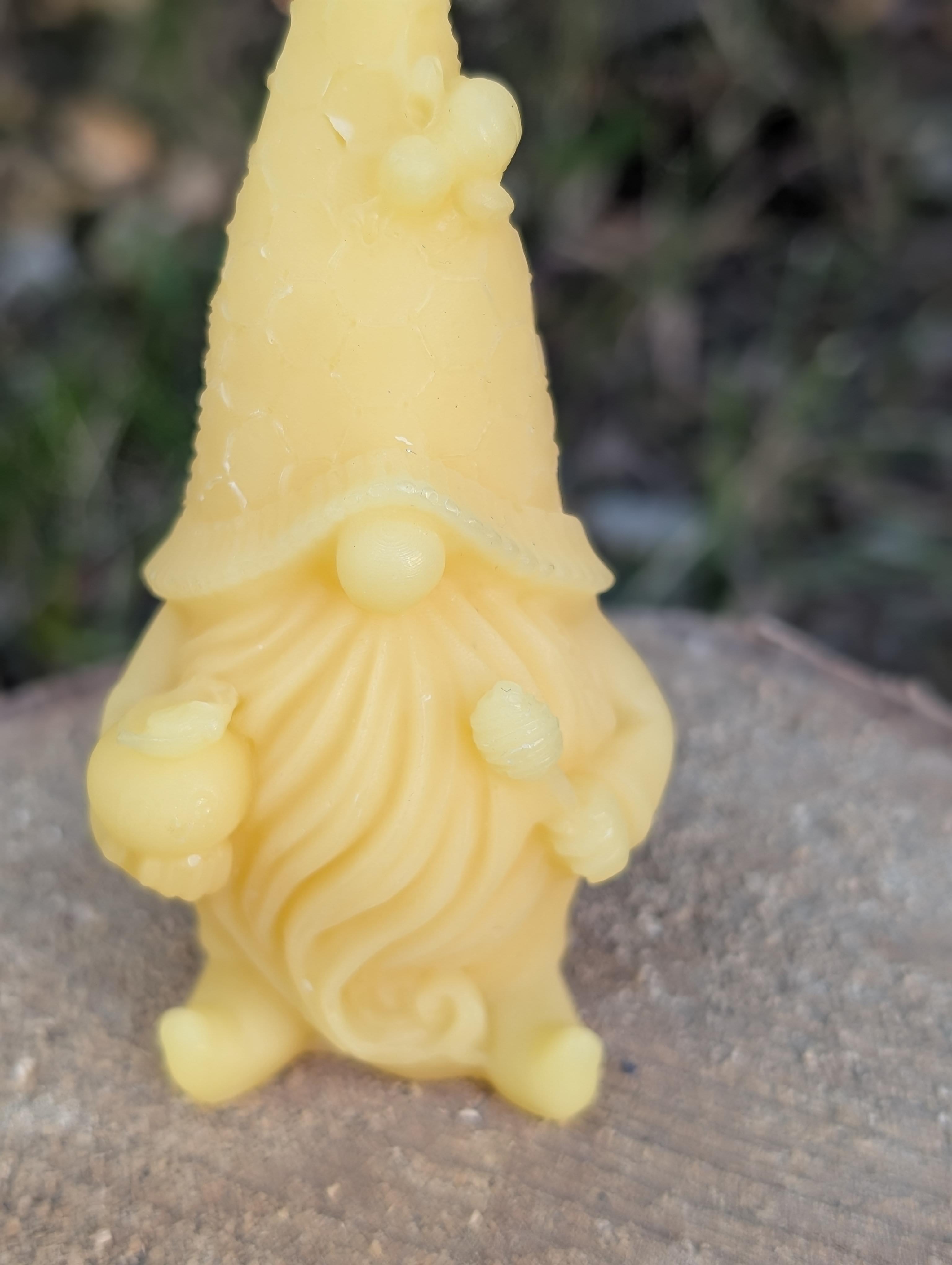 Beeswax Candle- Little Gnomes