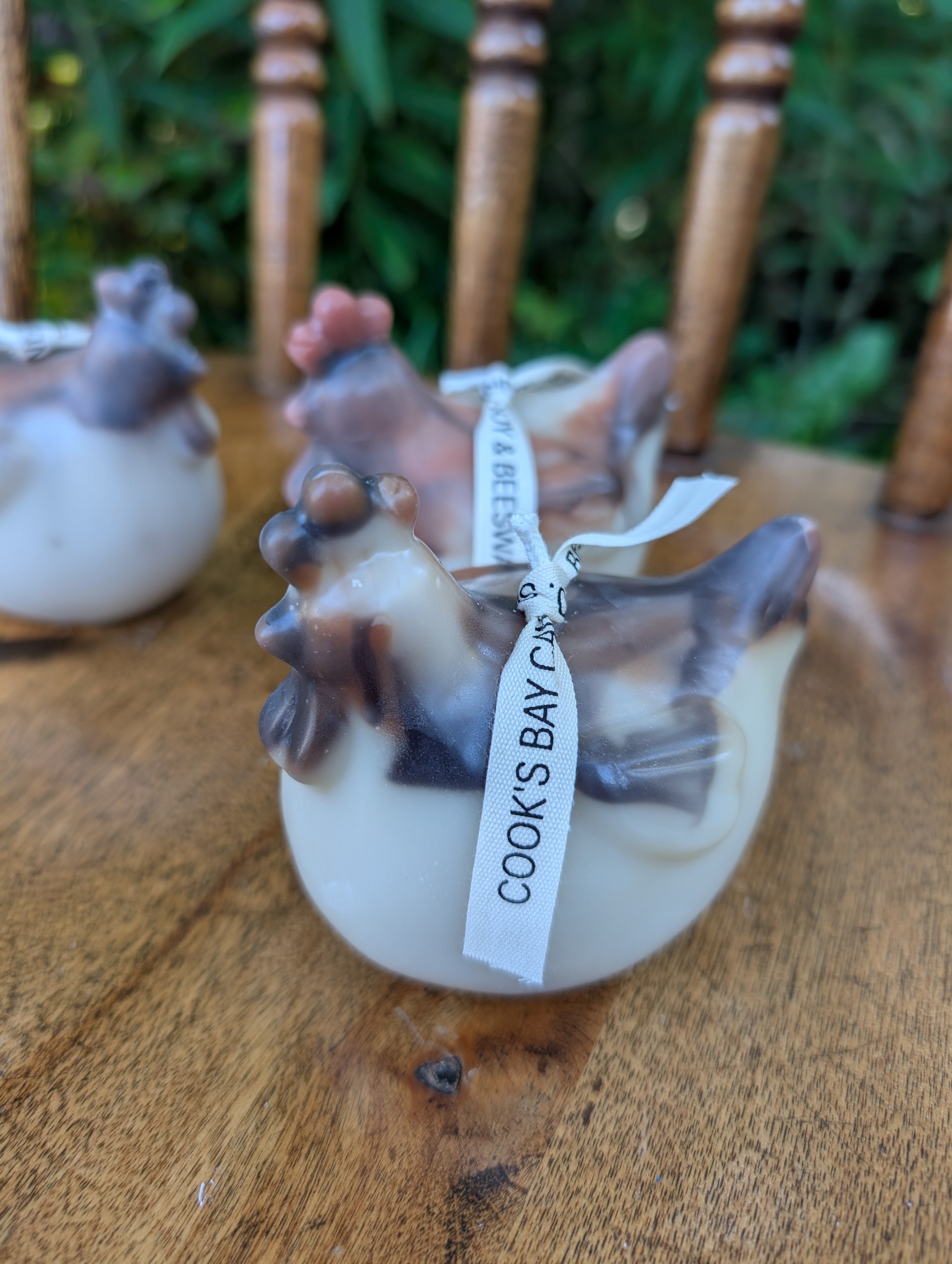 Hen Candle — soy & beeswax