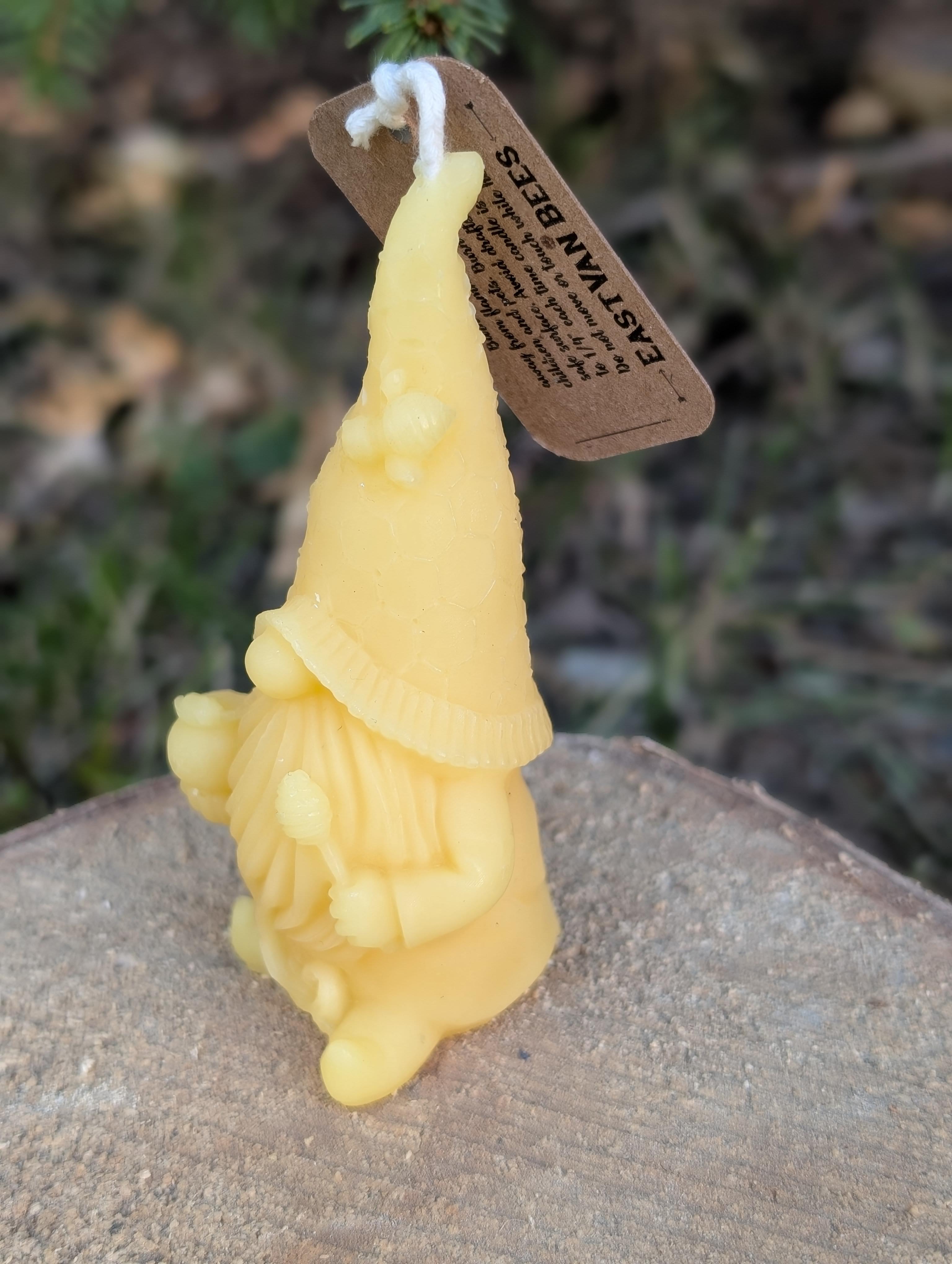 Beeswax Candle- Little Gnomes