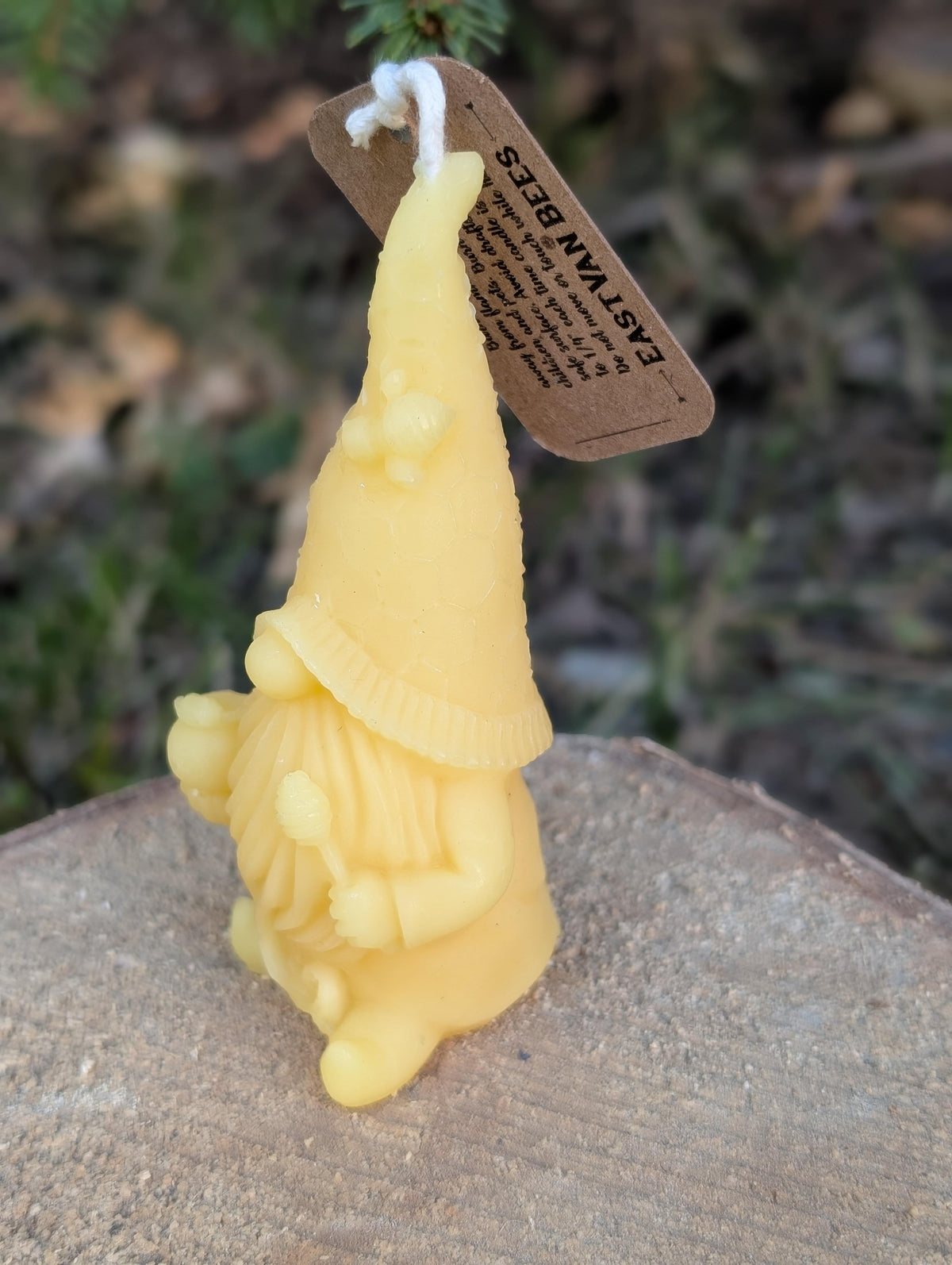 Beeswax Candle- Little Gnomes