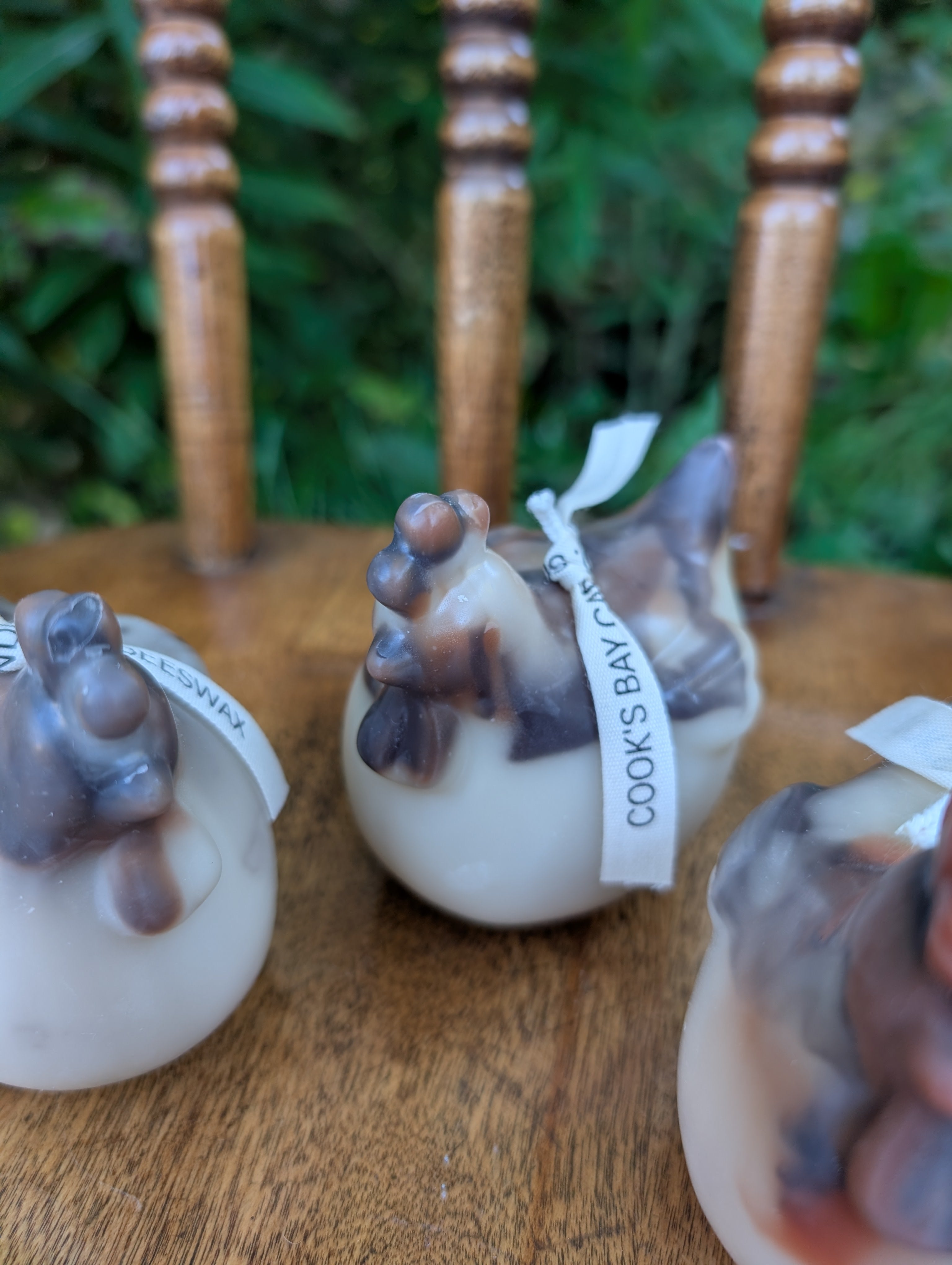 Hen Candle — soy & beeswax