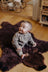 Adorable Merino Sheepskin Grizzly Bear Rug (mid October)