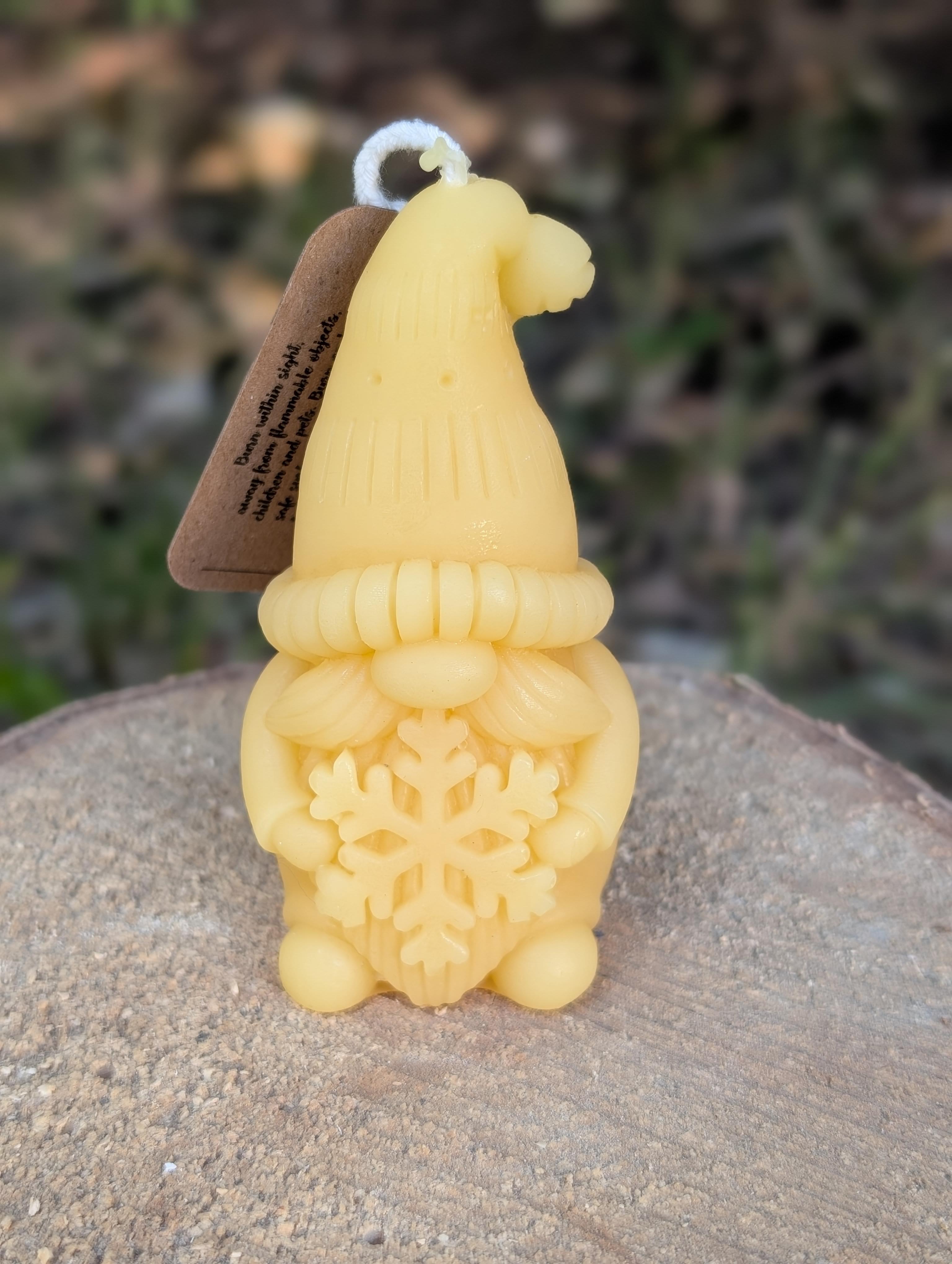 Beeswax Candle- Little Gnomes