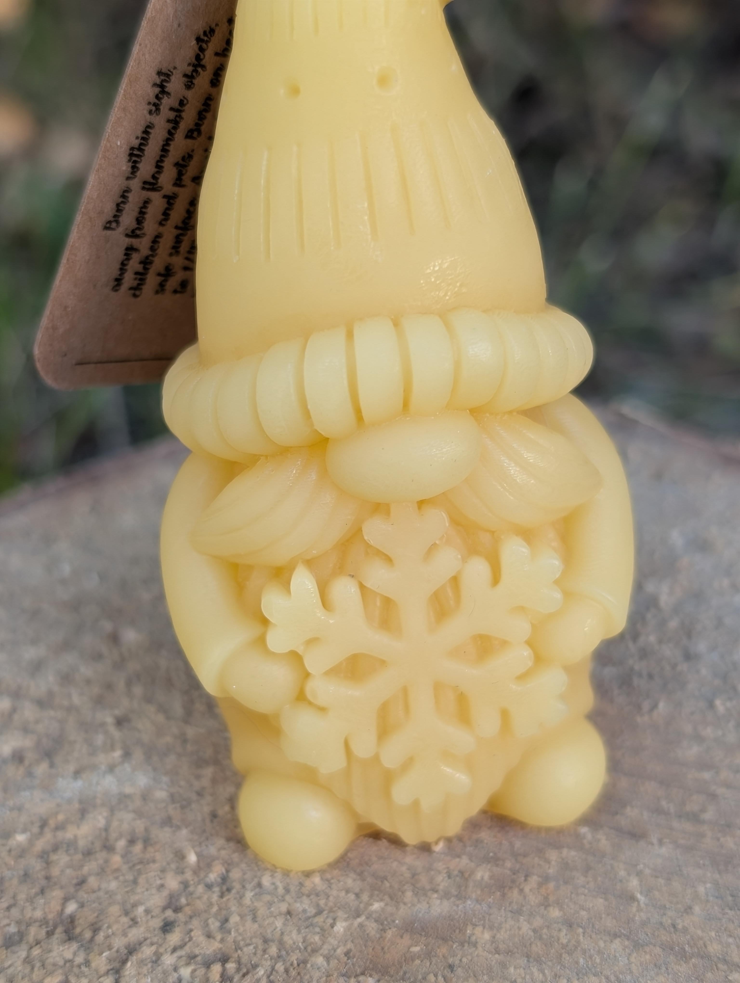 Beeswax Candle- Little Gnomes