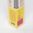 Yellow and pink cardboard box with 20 gray reed diffuser sticks for sunnyside pear and nectarine diffuser smells