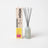 Milijar sunnyside pear and nectarine reed diffuser in frosted glass with silver reeds offers fresh diffuser smells