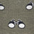 Women’s olive green merino wool socks with playful black and white binocular pattern all-season birdwatching design